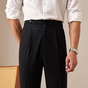 Aidase Pants Men Office-trouser Gentlemen's Business High Quality Wool Dress Pants Dress Pants Men Casual Pants Naples Versatile Pants aidase-shop